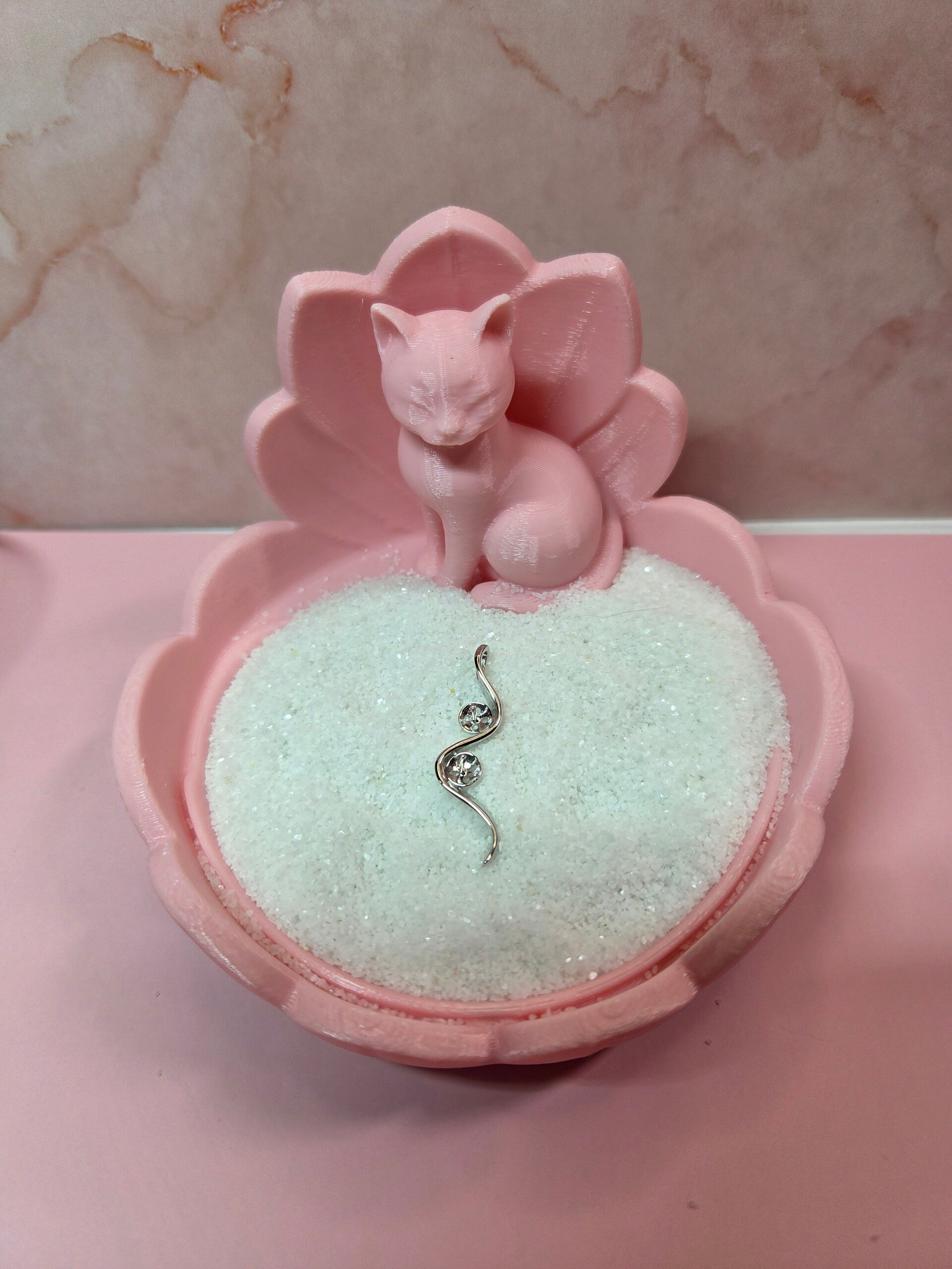 Sterling Silver Double Twist Pendant