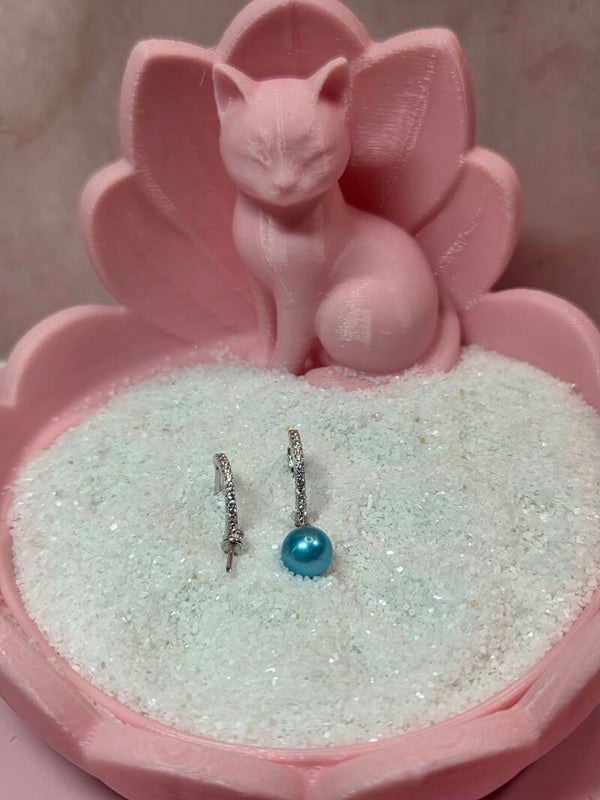 Sterling Silver Sparkle Hoop Earrings