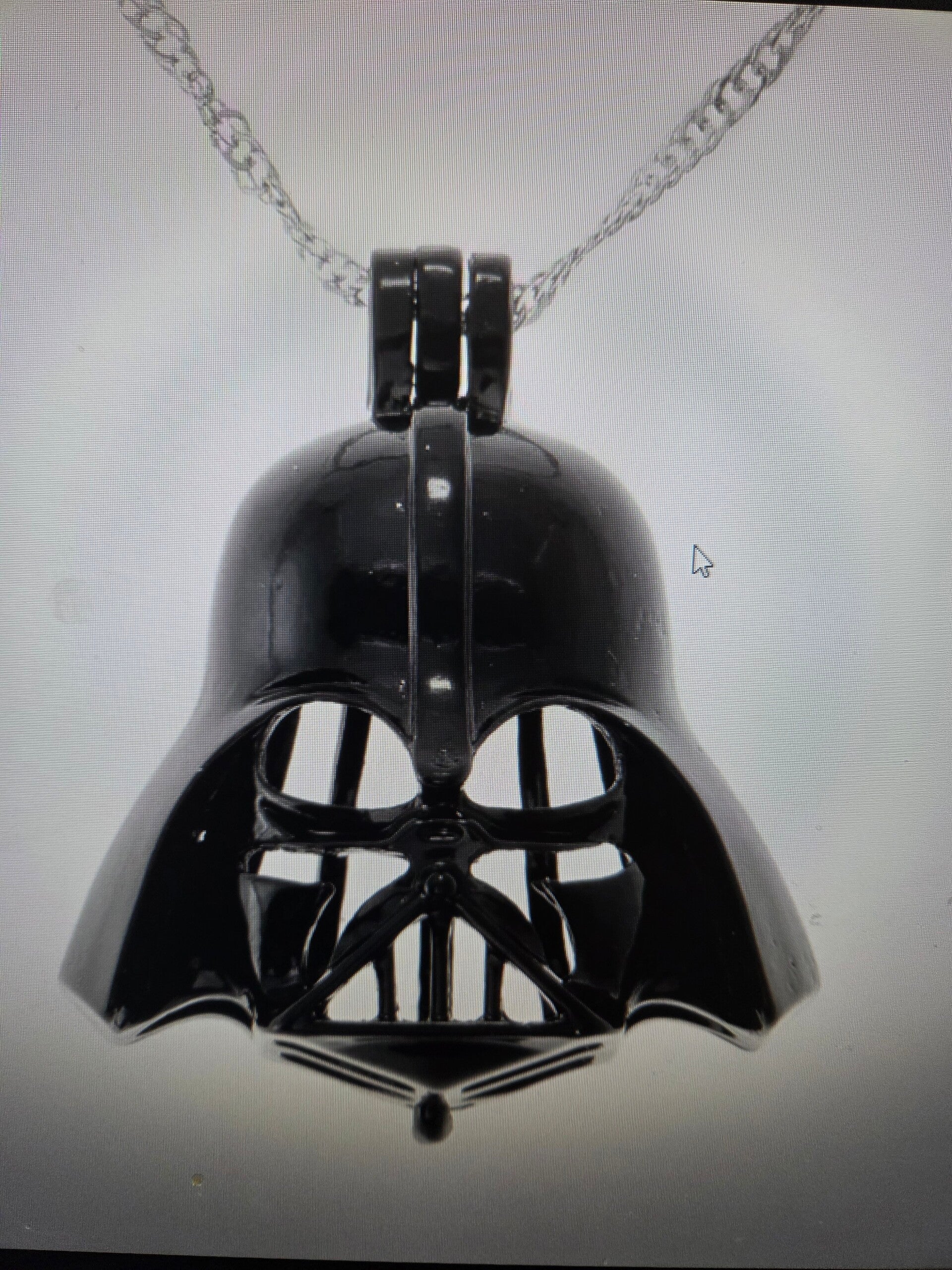 Cage Pendant Dark Side Black