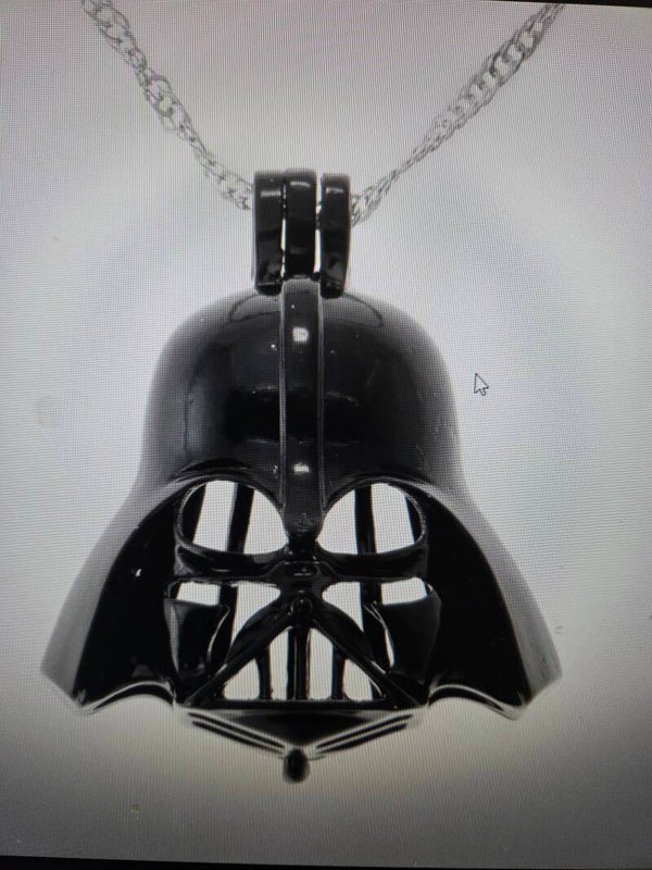Cage Pendant Dark Side Black
