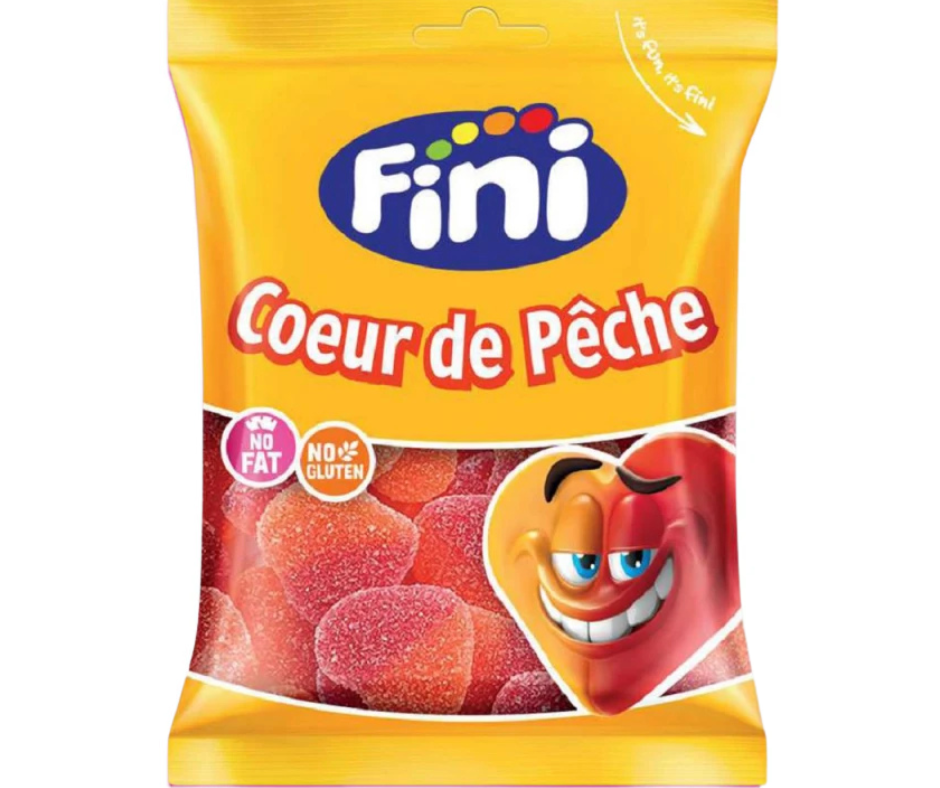 Bonbon Halal Fini - Cœur de Pêche 90g