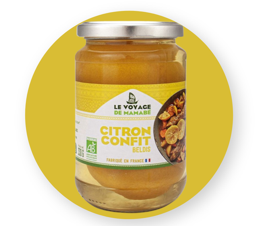 Citron Confit Beldis - Voyage de Mamabé