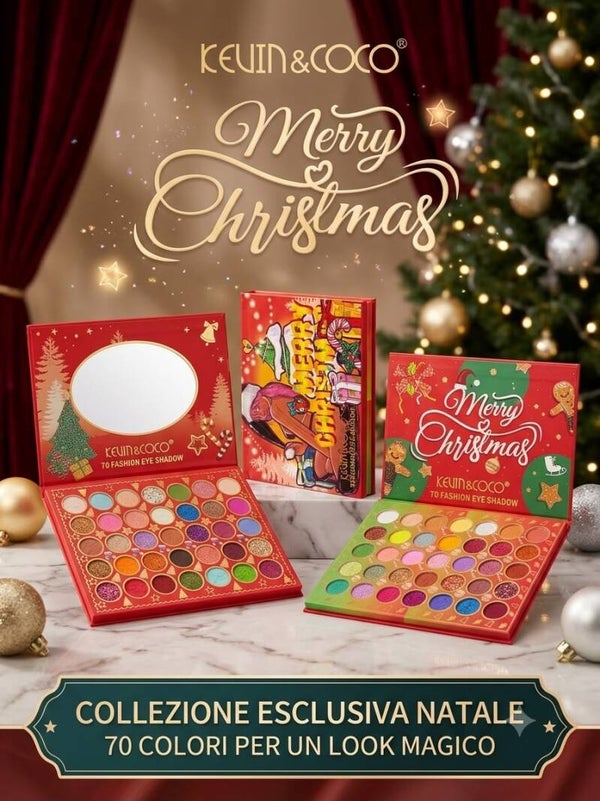 Kevin & Coco Palette Merry Christmas 72 colorazioni