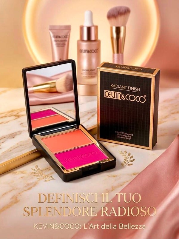 Kevin & Coco Blush Radiant Finish