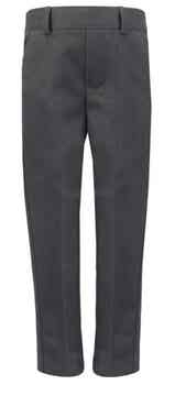 Junior Boy Slim Fit Trouser- Grey
