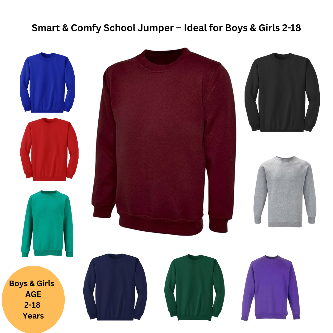 2 Pack School Uniform Jumpers