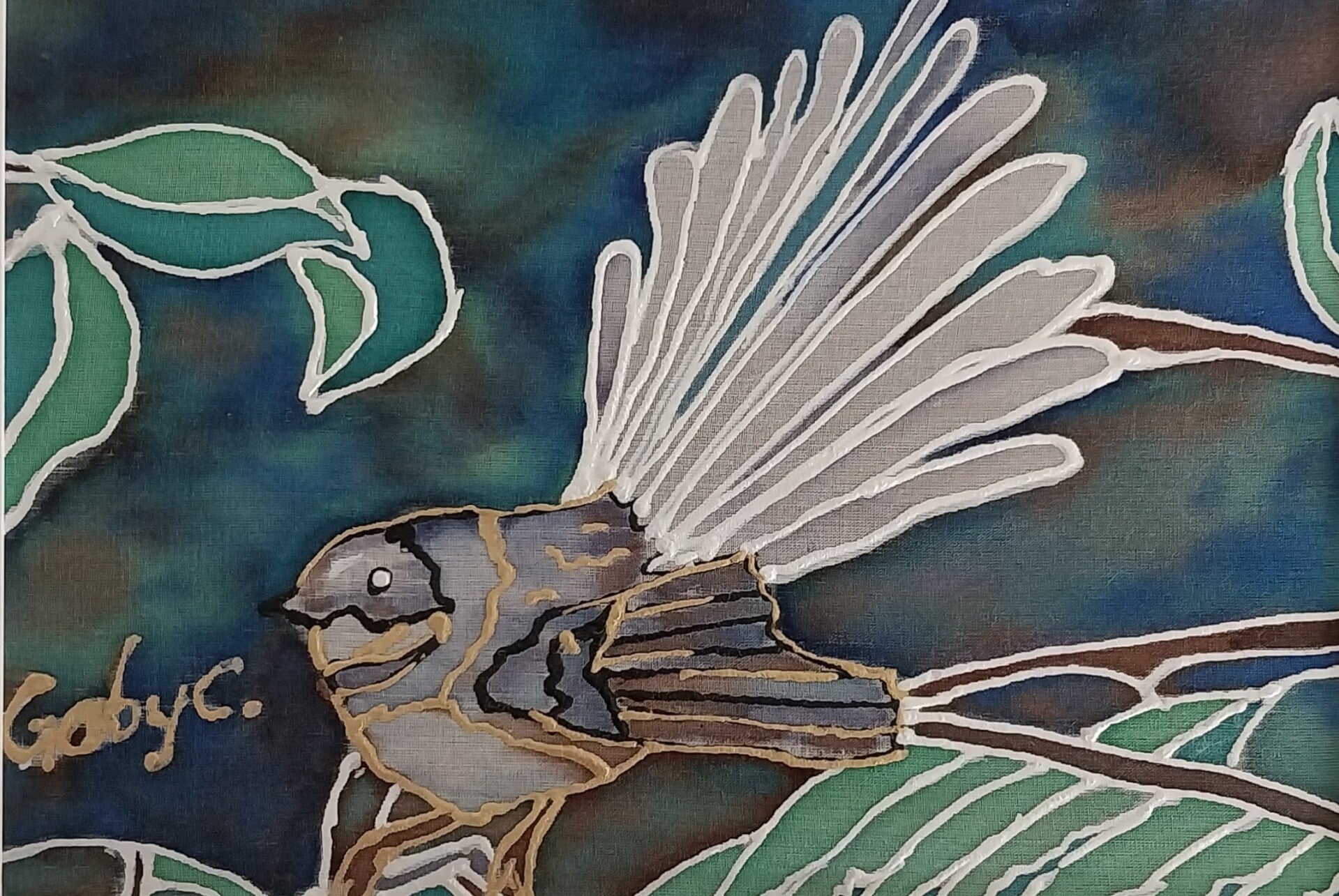Fantail in the Forest