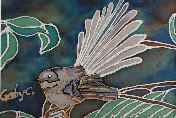 Fantail in the Forest