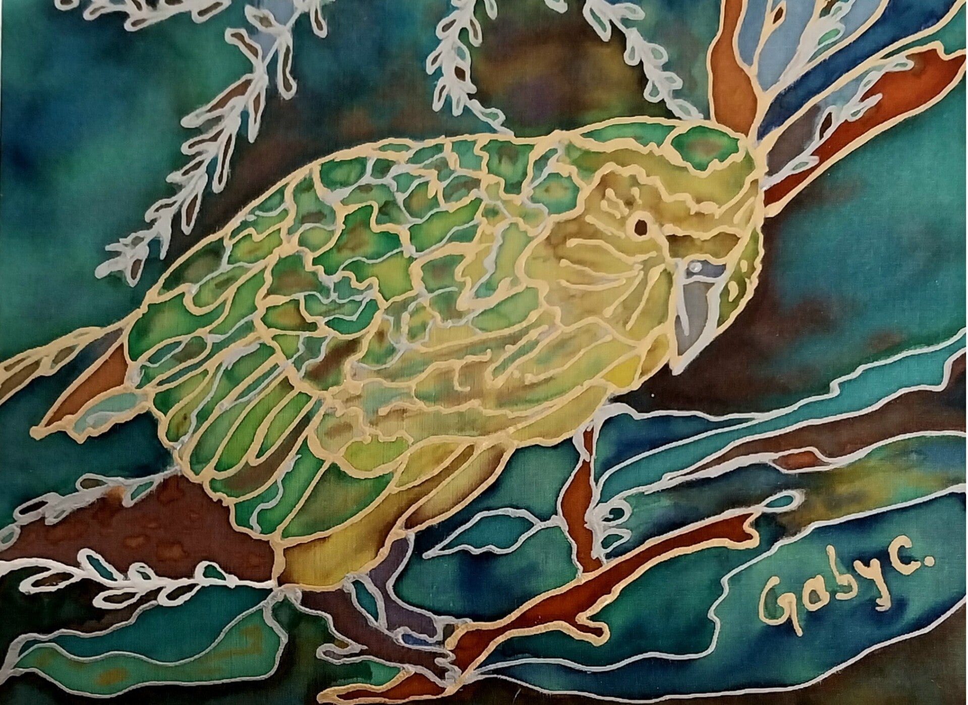 Kākāpō Hiding