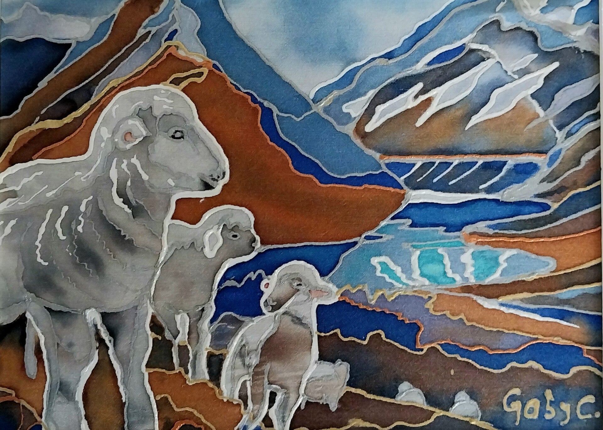 Merino - Lambs in the Mountains