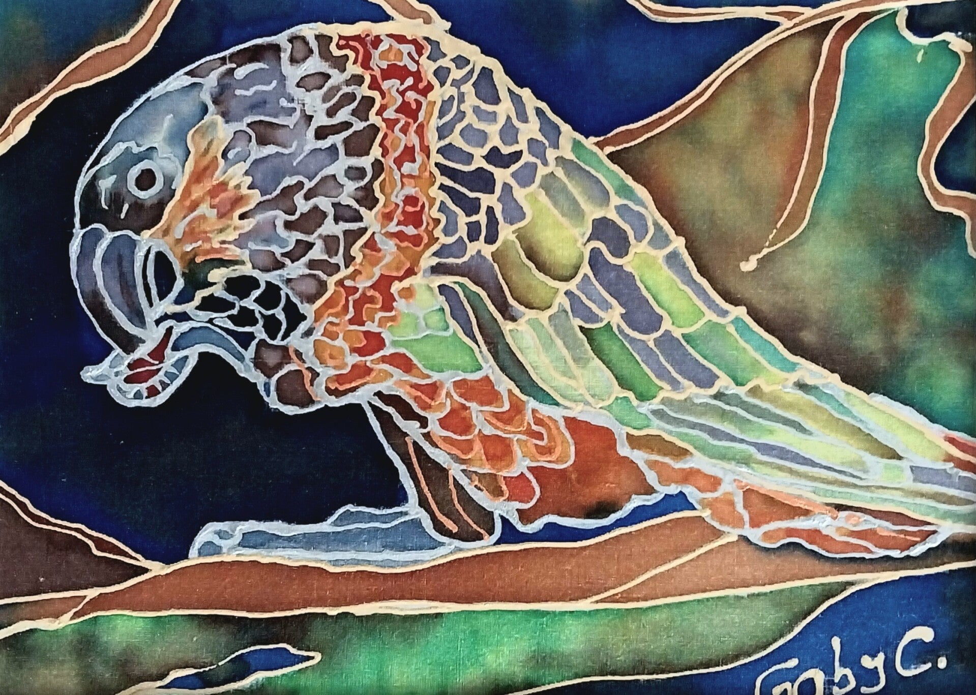 Kākā on the Branch