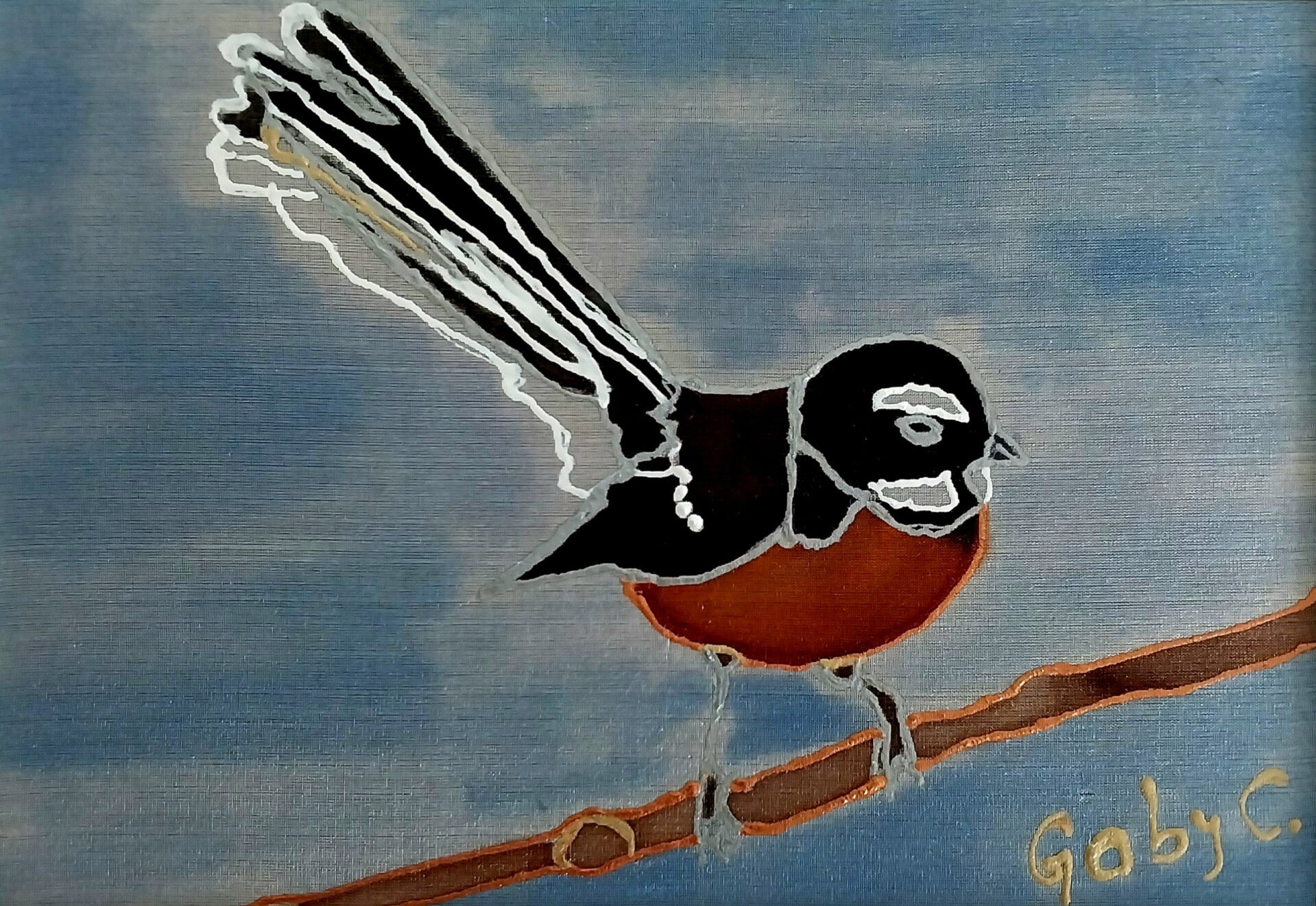 Fantail at Rest