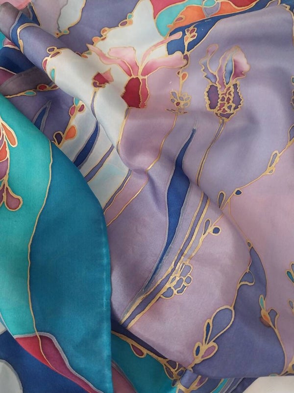 Lavender Scarf — Medium (34 x 147 cm)