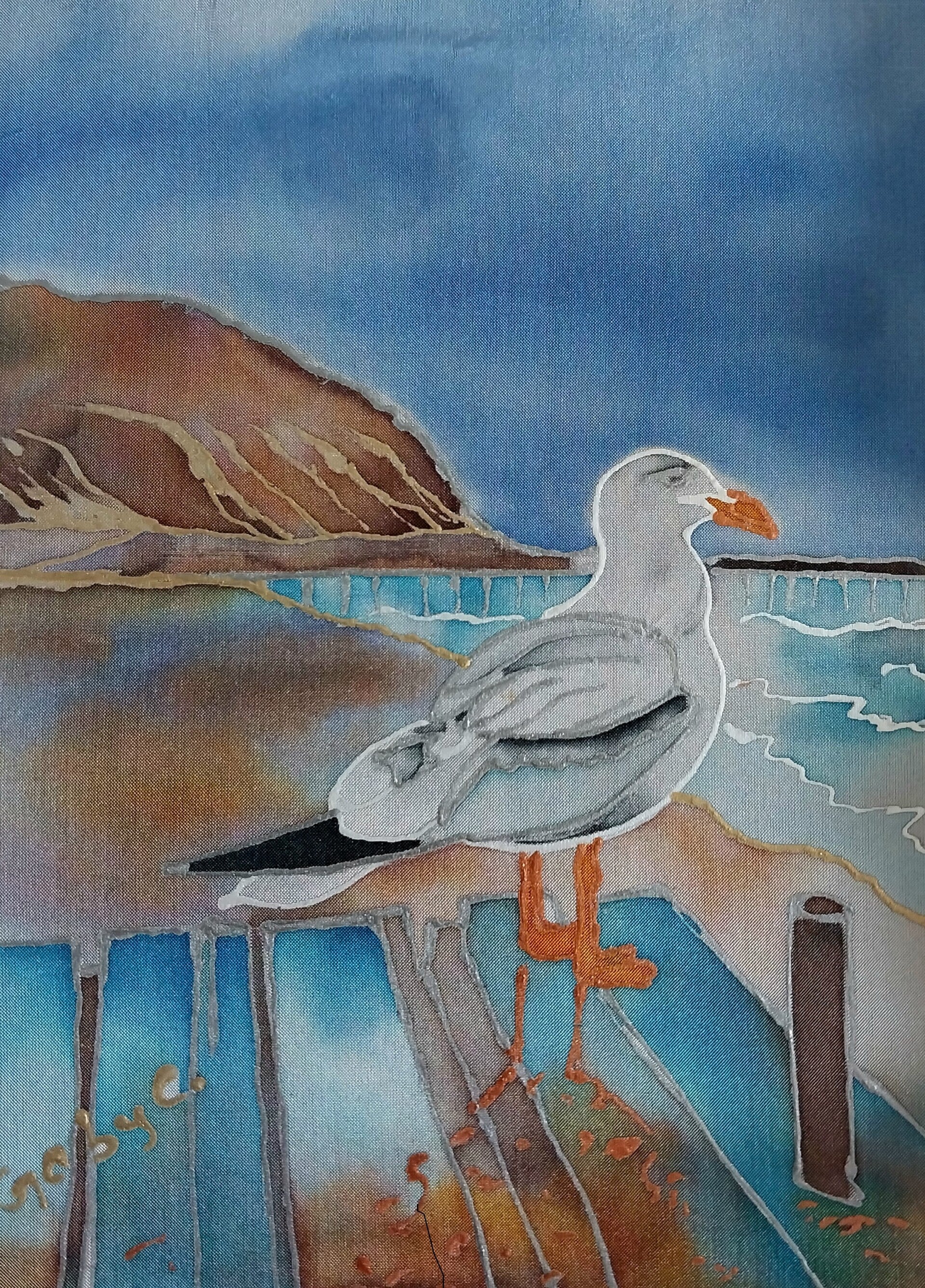 Seagull on the Deck