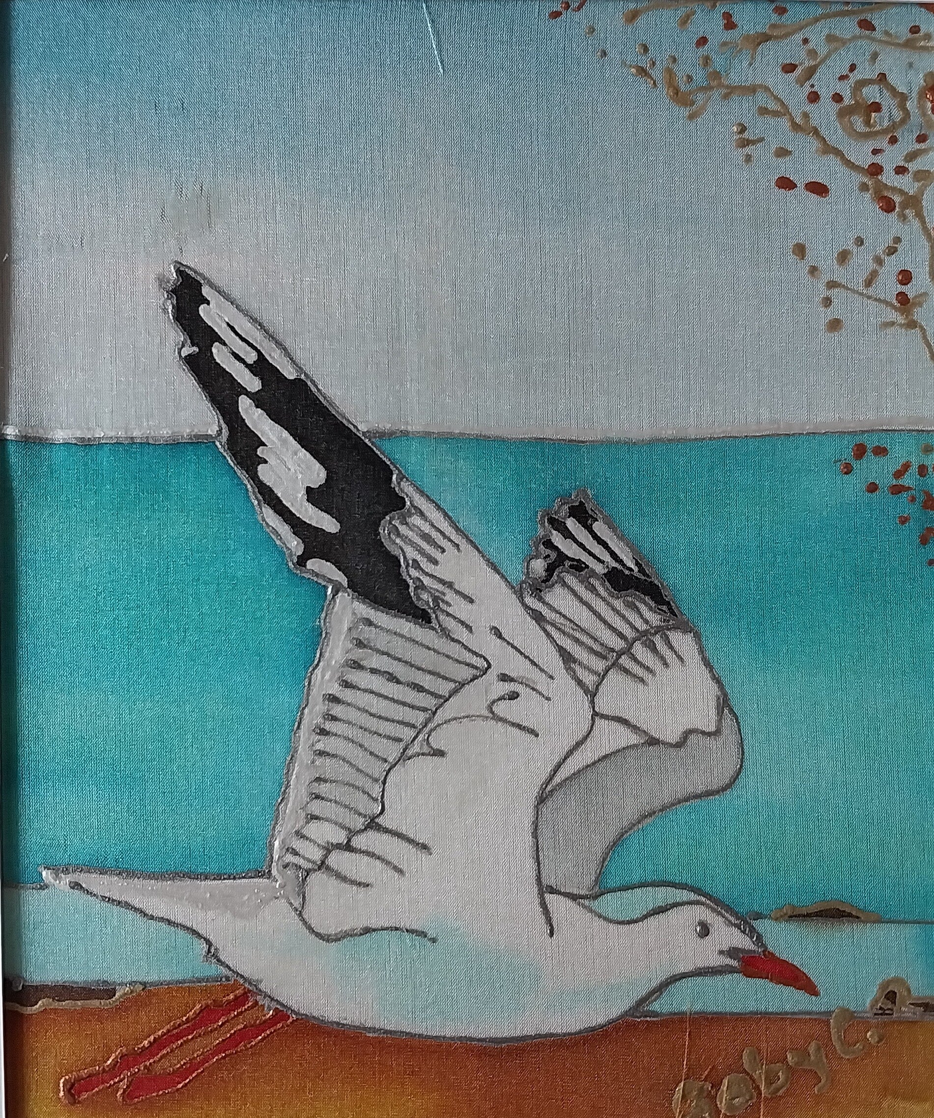 Seagull Flying