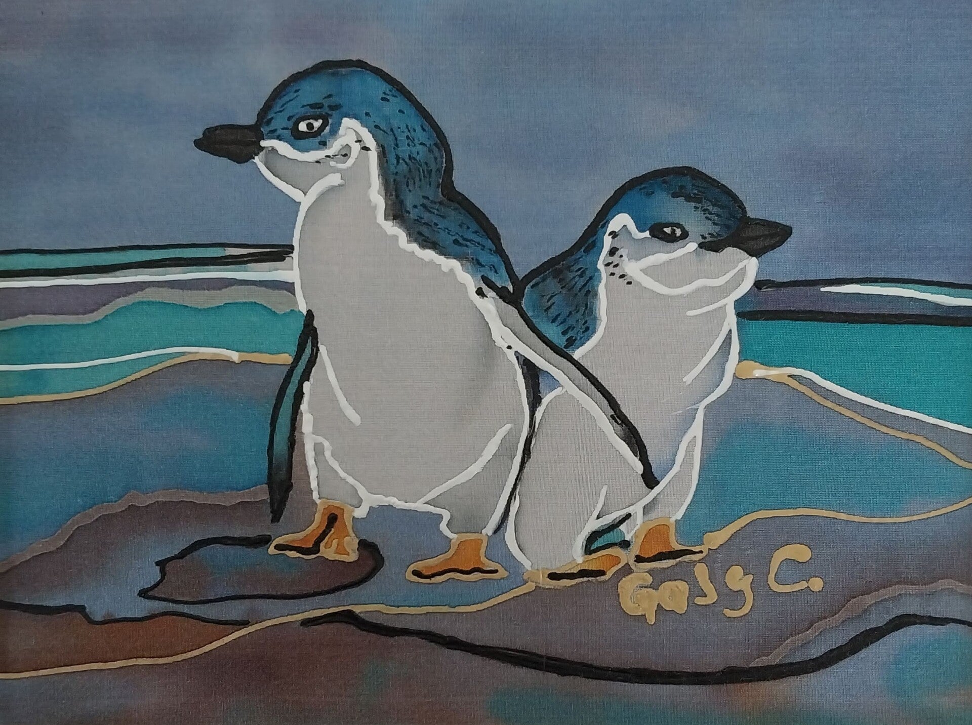 Blue Penguins - Kororā - Looking