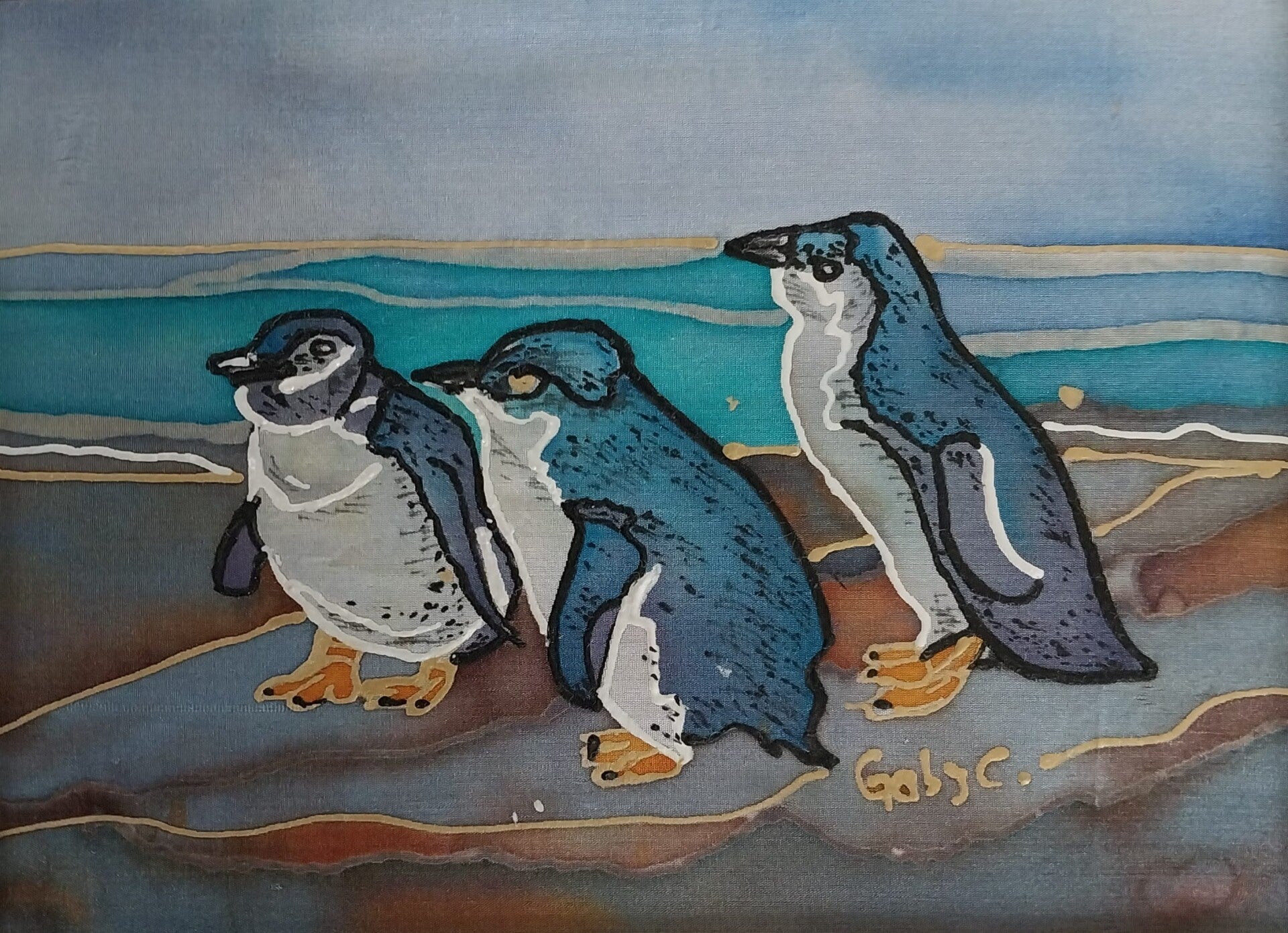 Blue Penguins Arriving in Timaru