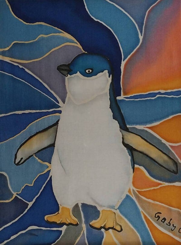 Blue Penguin - Kororā - Abstract