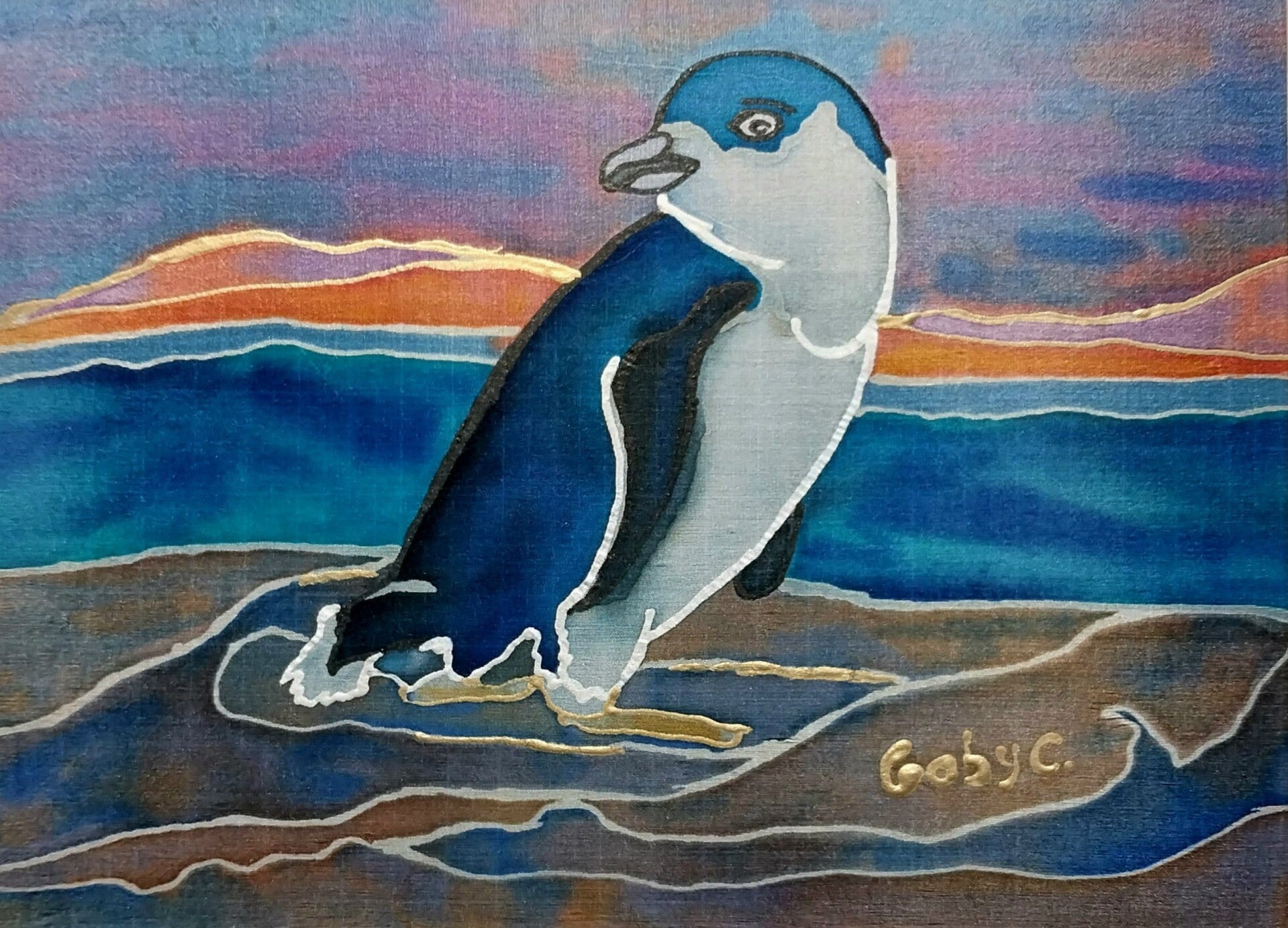 Blue Penguin — Kororā - Curious Looking Behind