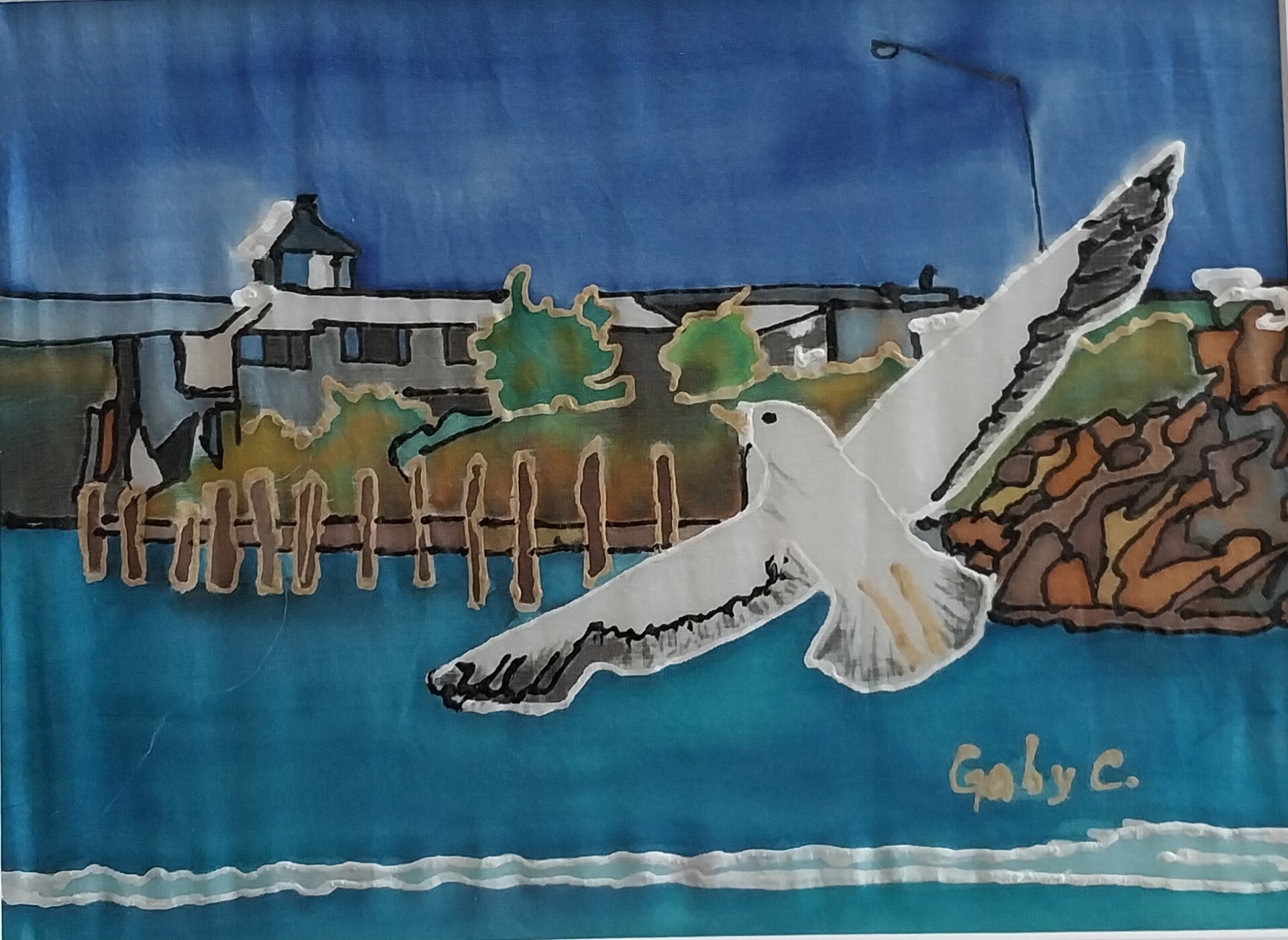Timaru - Gull Near the Port