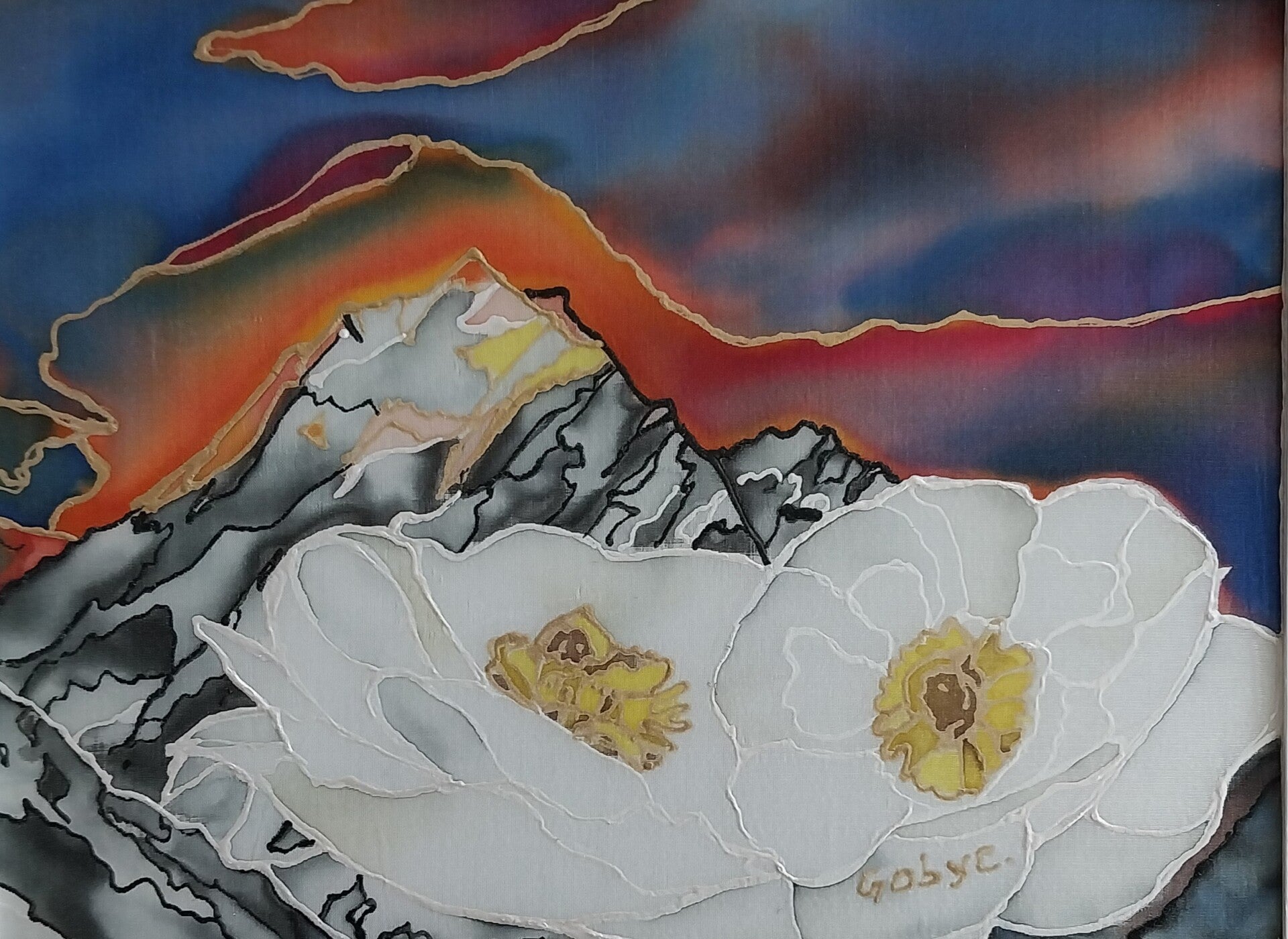 Mt Cook Lily at Sunset