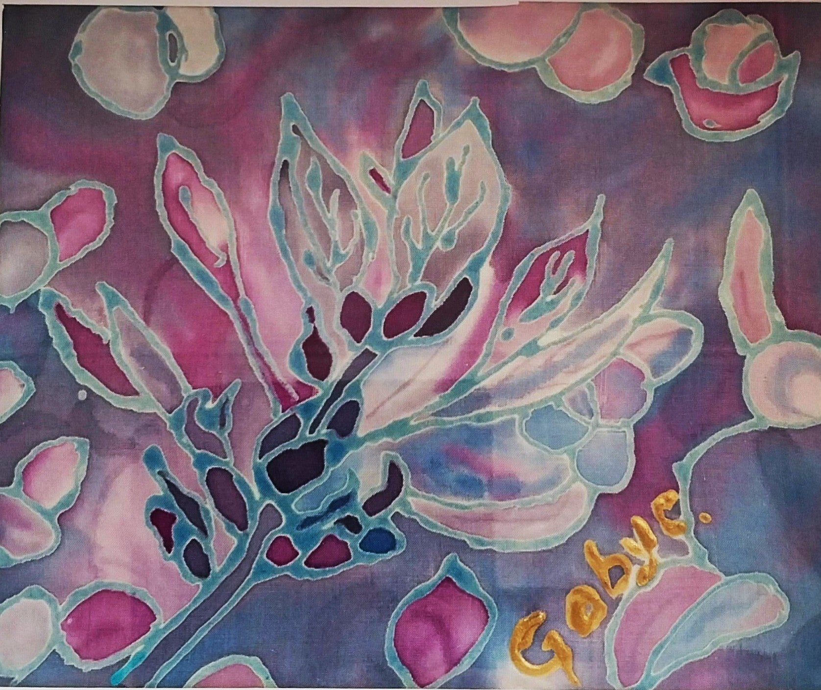 Lavender Flower Abstract