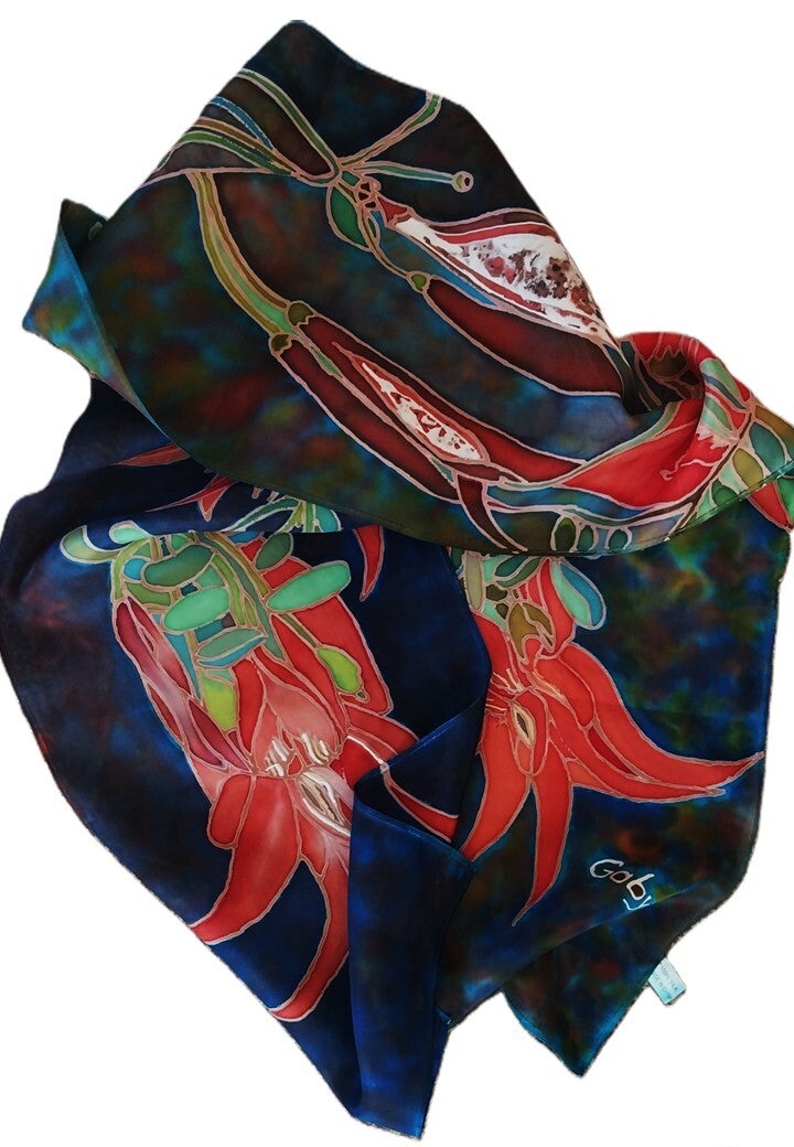 Kakabeak Scarf - Small (21.5 x 135 cm)