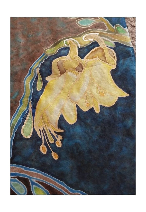 Kōwhai Scarf — Small (21.5 x125 cm)