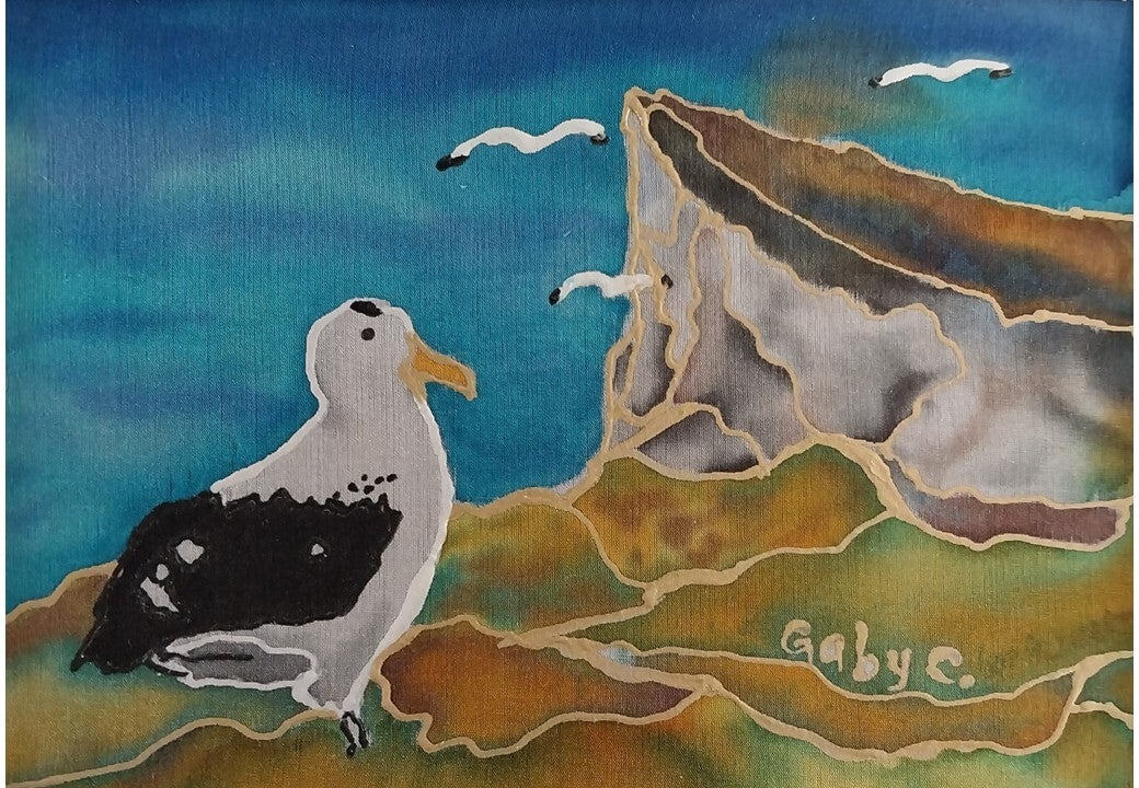 Albatross Near the Hill