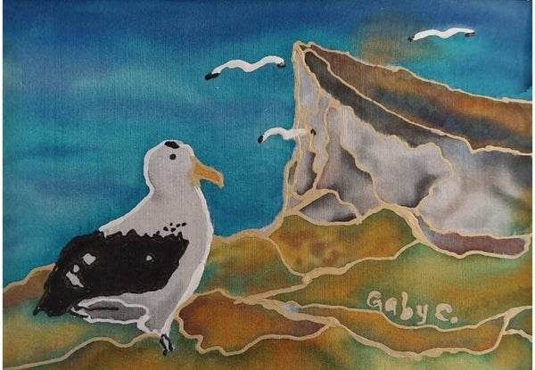 Albatross Near the Hill