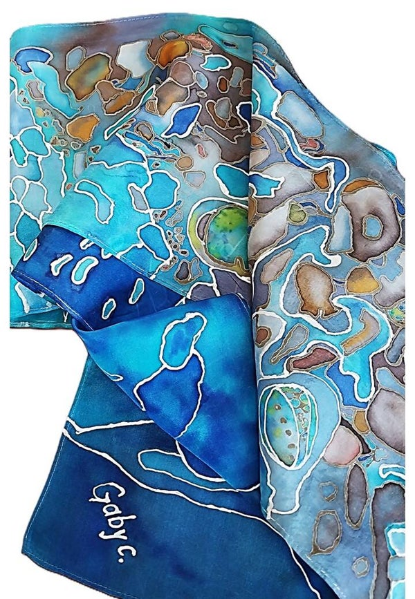 Beach Rocks Scarf - Small