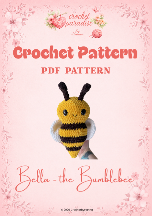 Bella- the Bumblebee Crochet PDF Pattern (english)