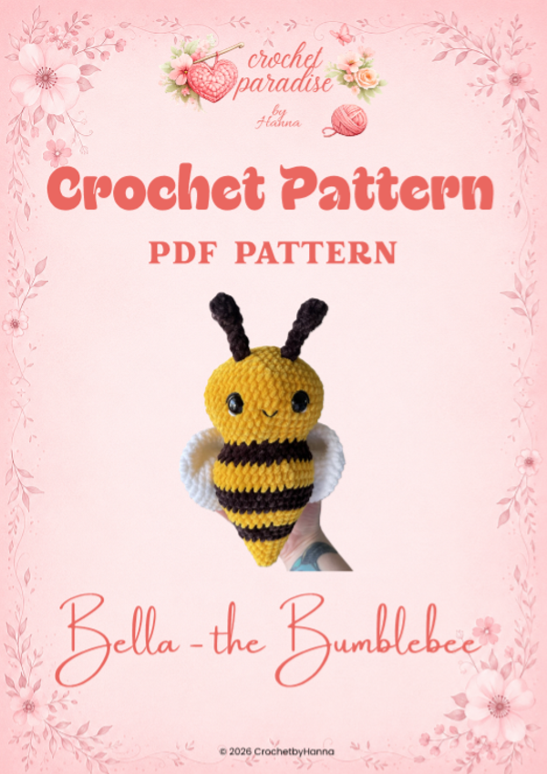 Bella- the Bumblebee Crochet PDF Pattern (english)