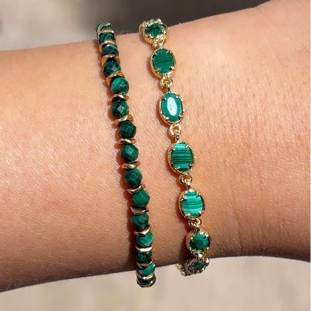 Le bracelet Malachite
