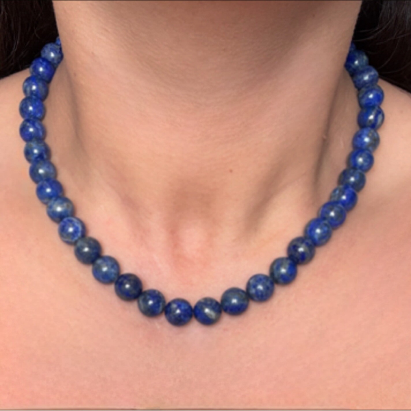 Le collier Jade lapis-lazuli