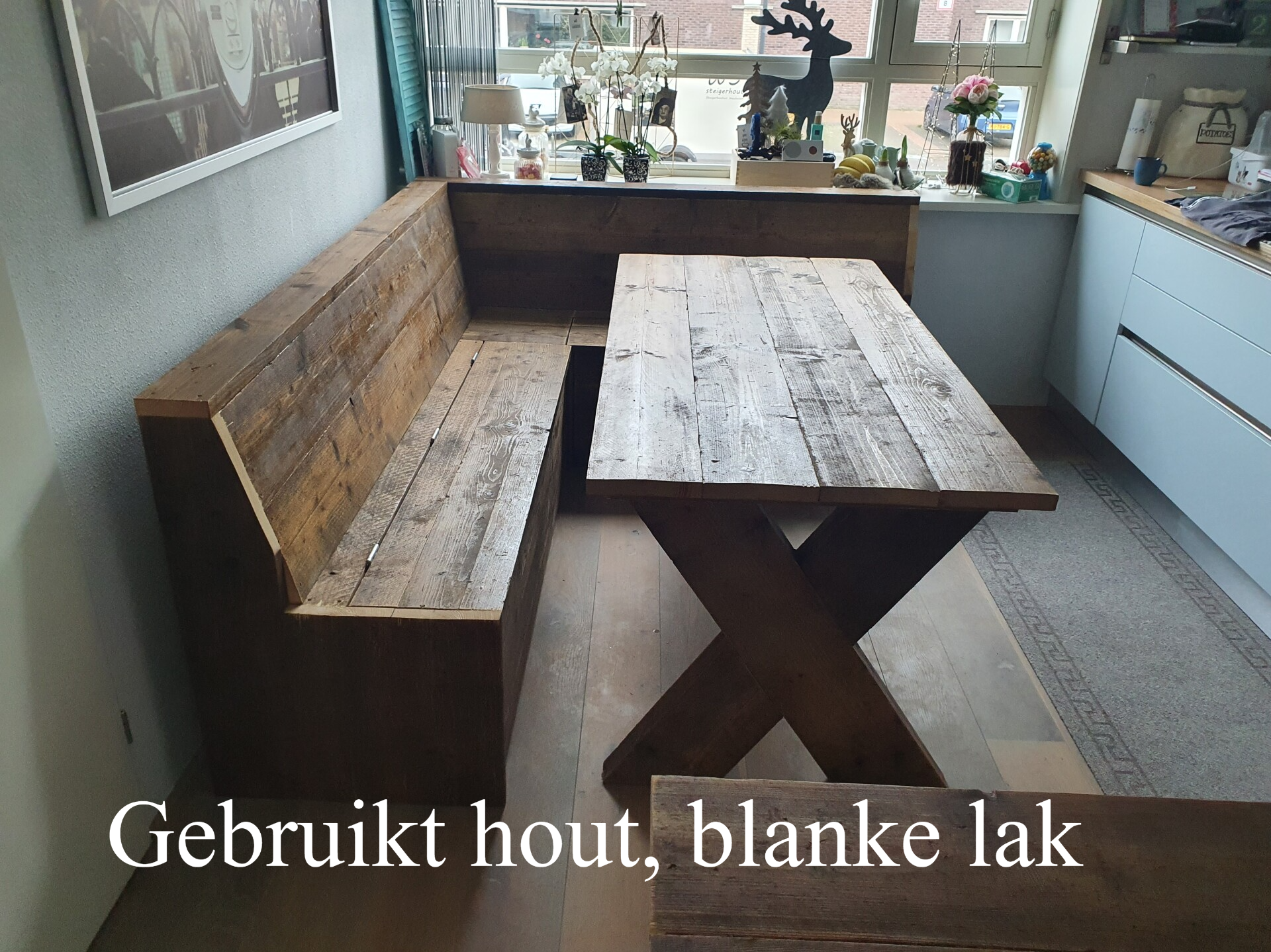 hoekbank keuken