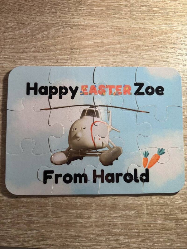 12 piece jigsaw - personalised