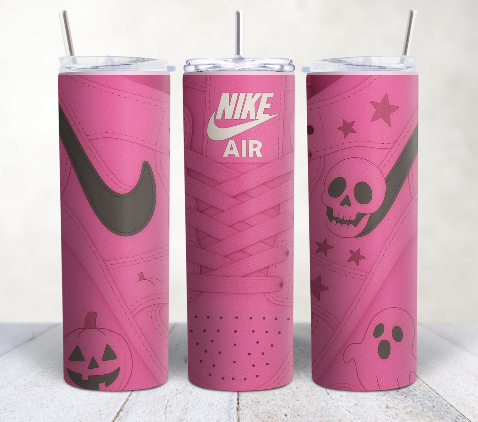 Nike tumbler for hot and cold drinks