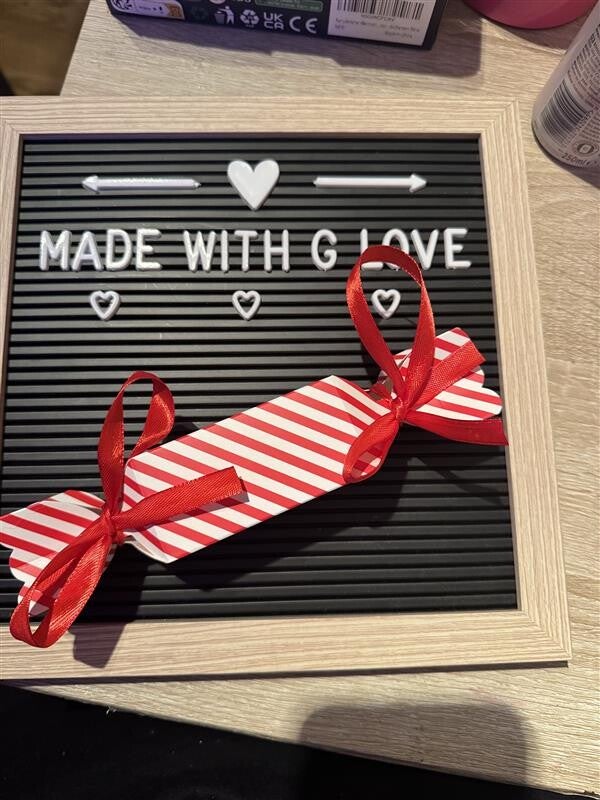 Mini Christmas Cracker gift box - personalised