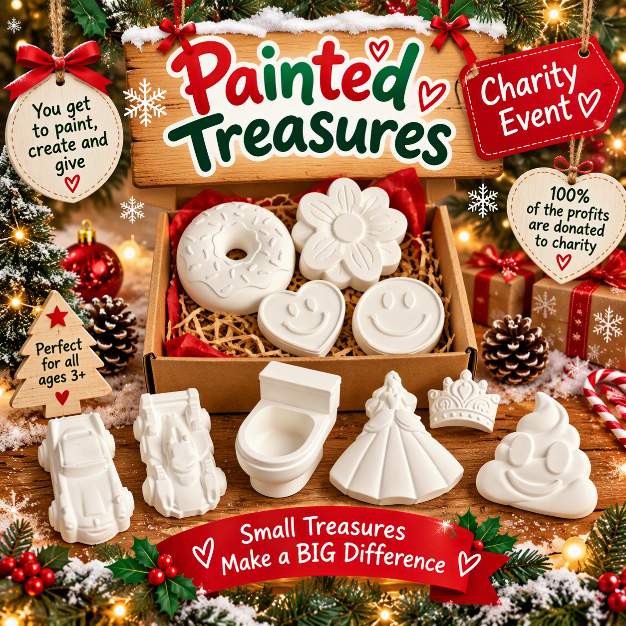 Painted Treasure - Charity Event - ORDER BY 1 NOVEMBER