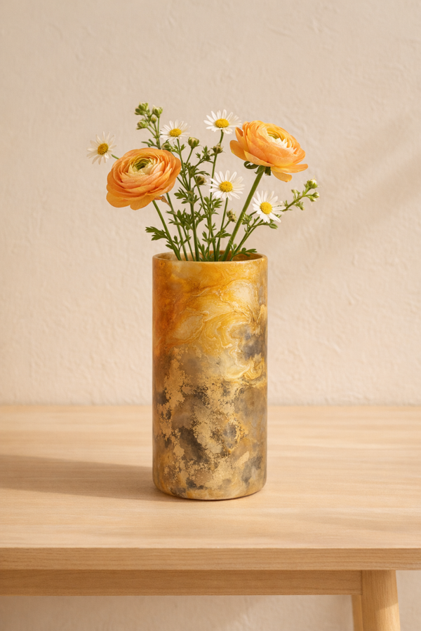 Cute ink drop vase - custom