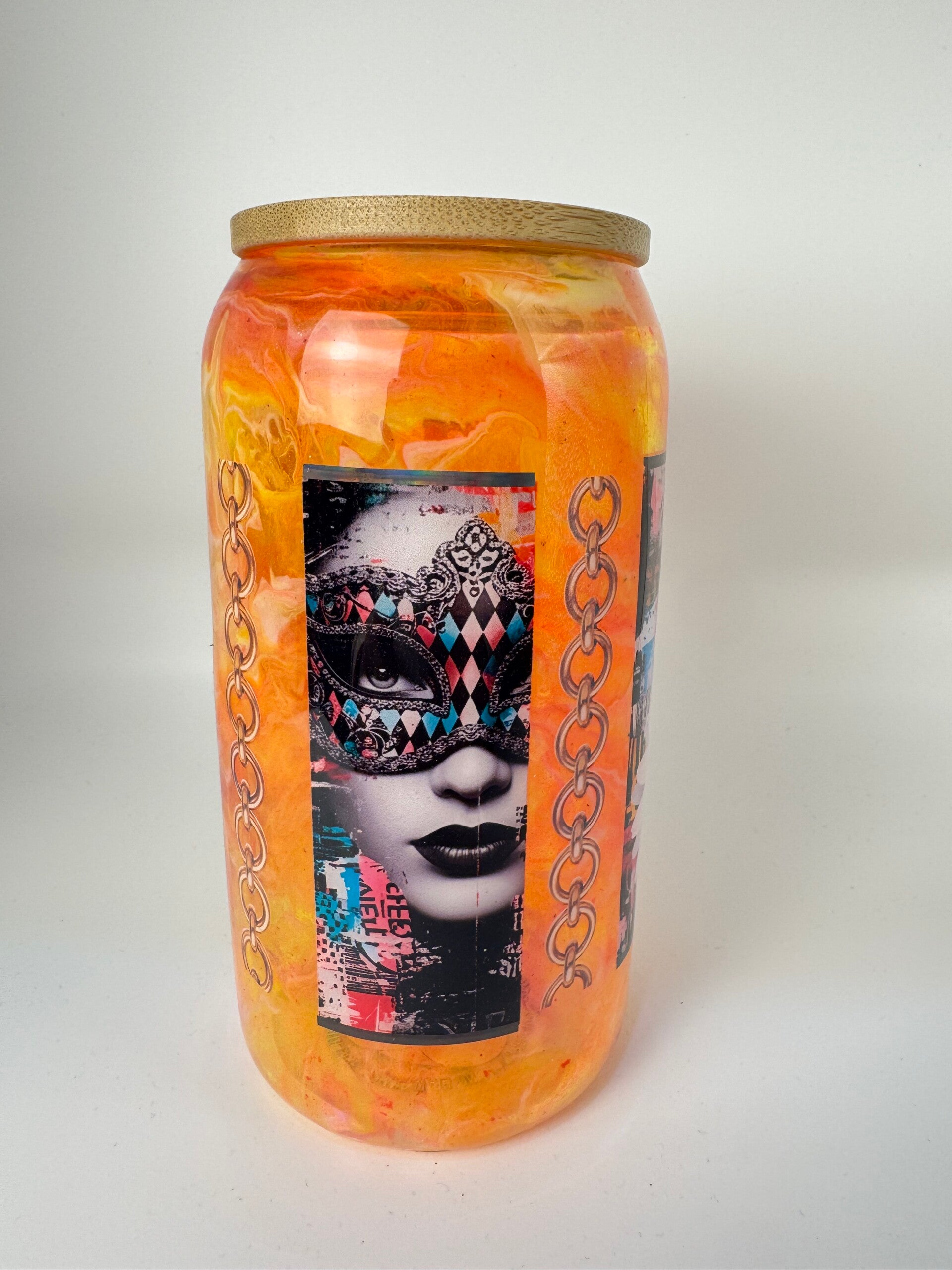 16oz Glass cup