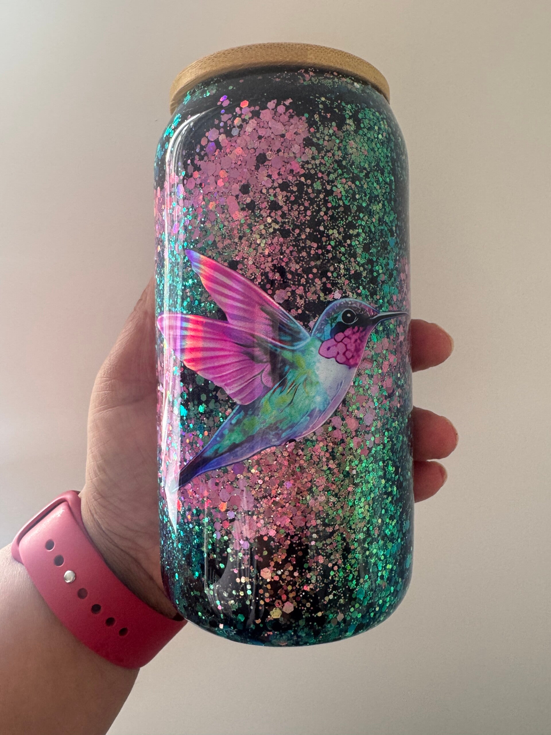 16oz Glass cup