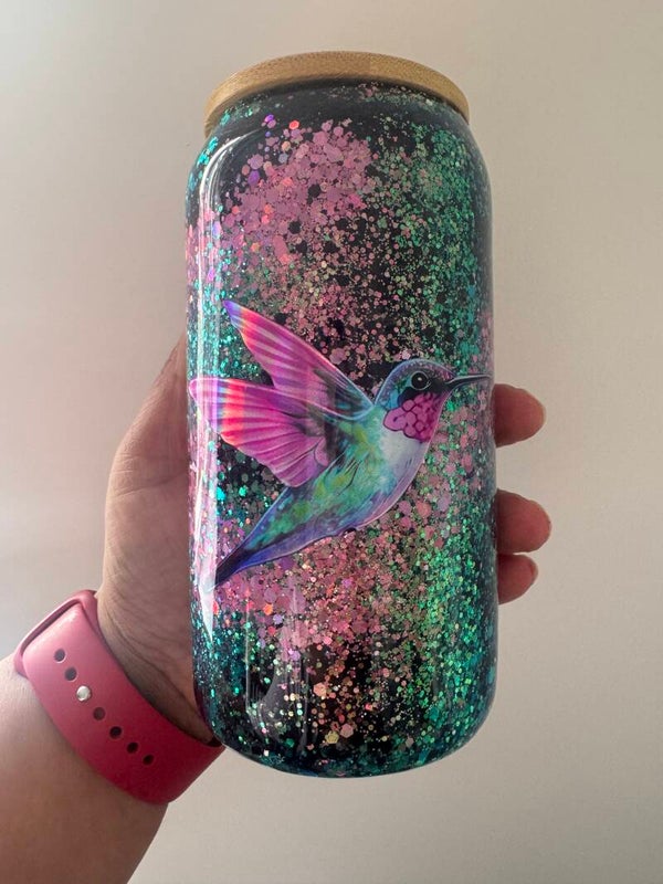 16oz Glass cup