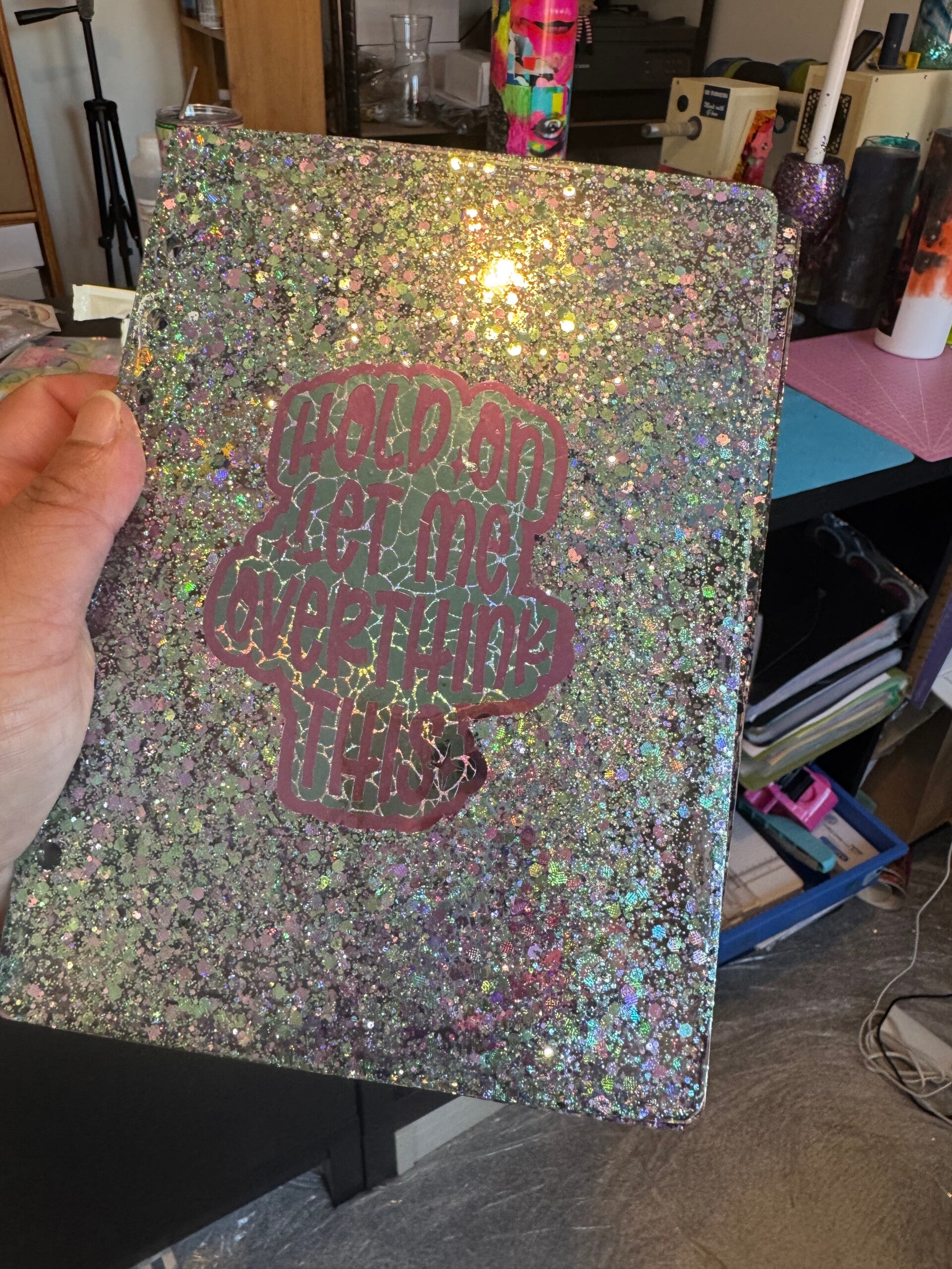 A5 Resin Notebook - custom