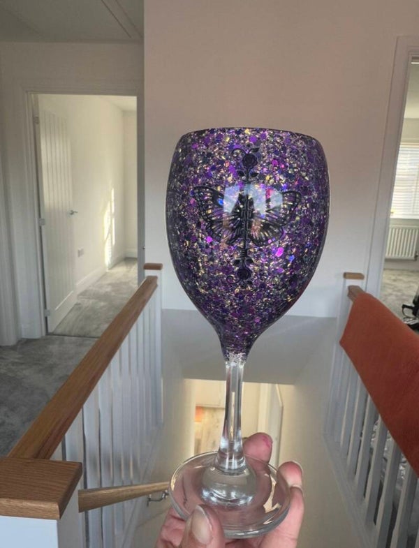Wine or gin glass or coffee mug - custom