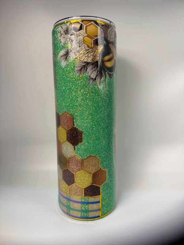 Queen Bee 30oz cup for hot and cold drinks