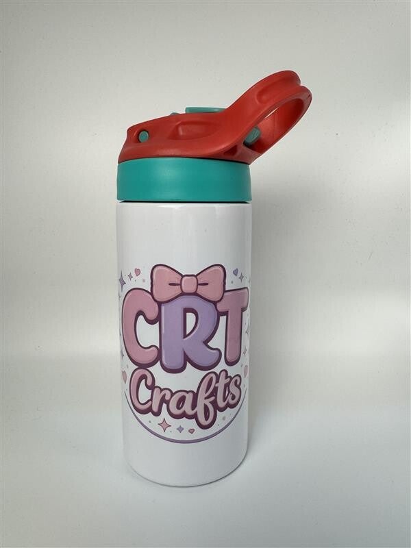 Flip-top water bottle - customised designs