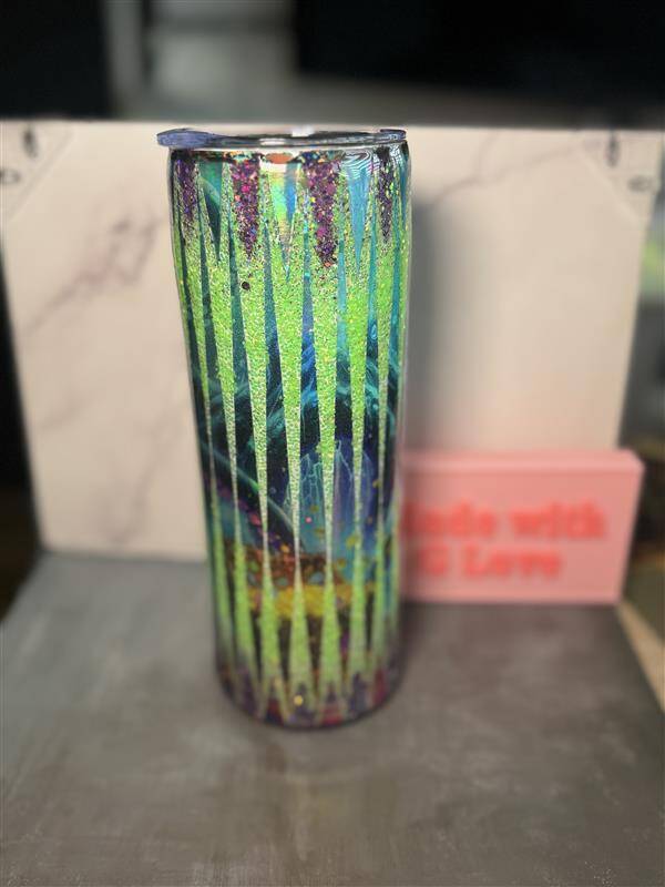 Toxic Kraken cup for hot and cold drinks - glows in the dark