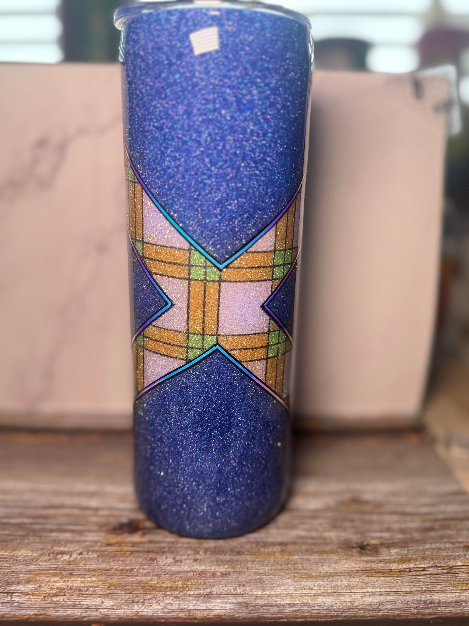 Tartan Thistle cup for hot and cold drinks